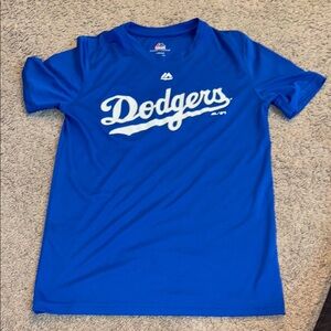 Dodgers Youth 14/16 Baseball Tee